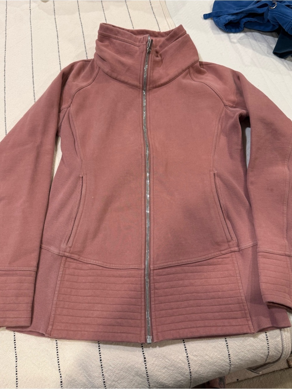 Lululemon Dusty Rose Zip High Neck